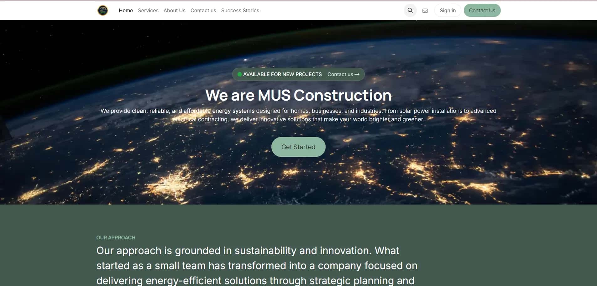 Building the Foundations of Industry website preview