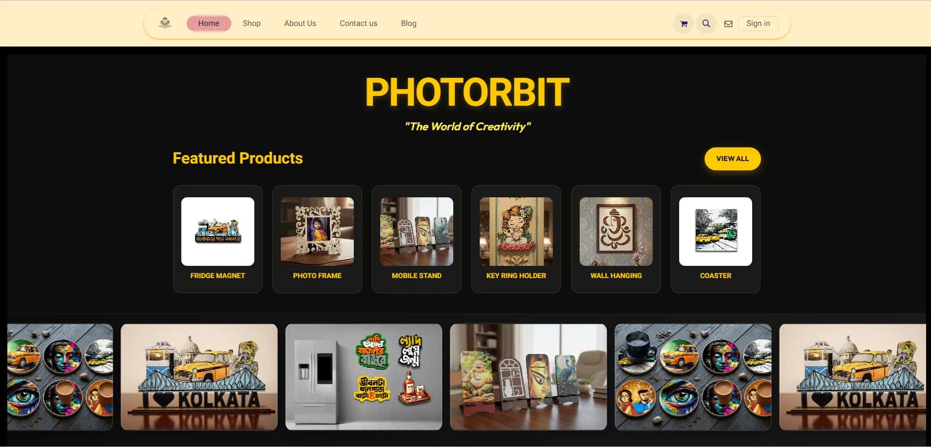 Scaling Photorbit to New Heights website preview