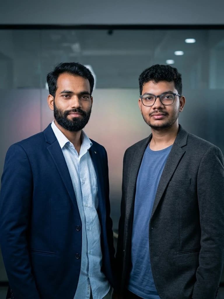 Raktim Ranjit and Debabrata Das — Nodedr leadership